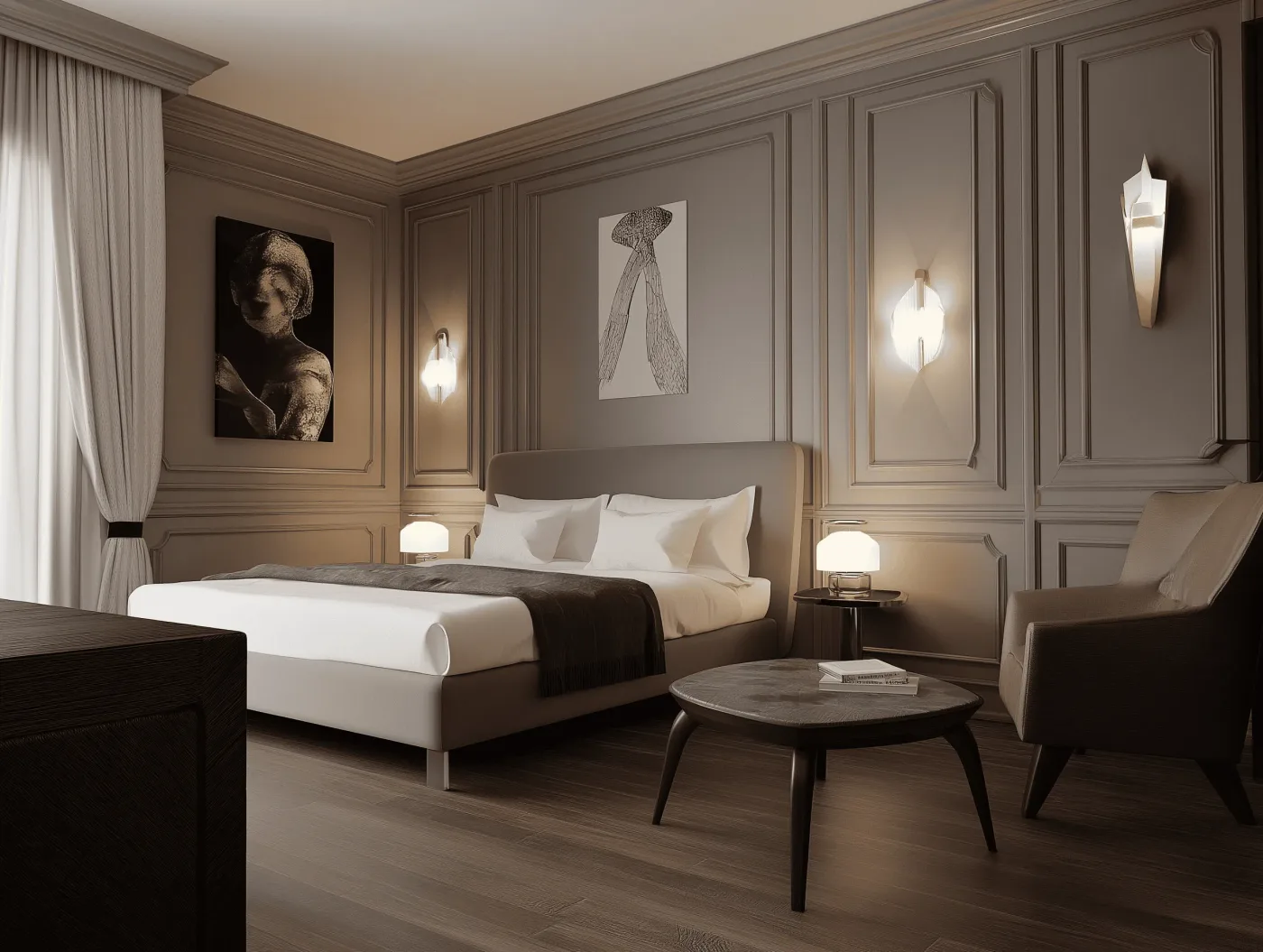 Interior render at Magnolia.