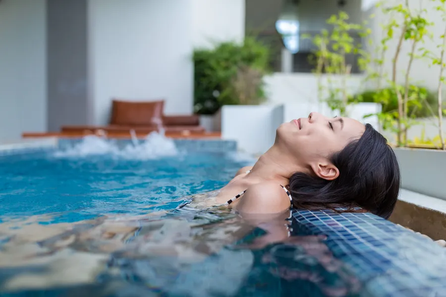 Private Jacuzzi at Trinity.