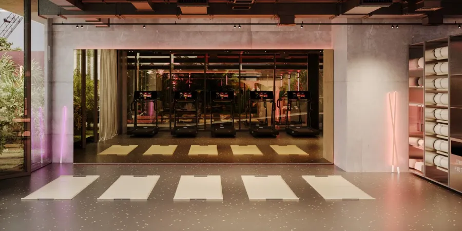 Yoga & Meditation Area at Vibe.