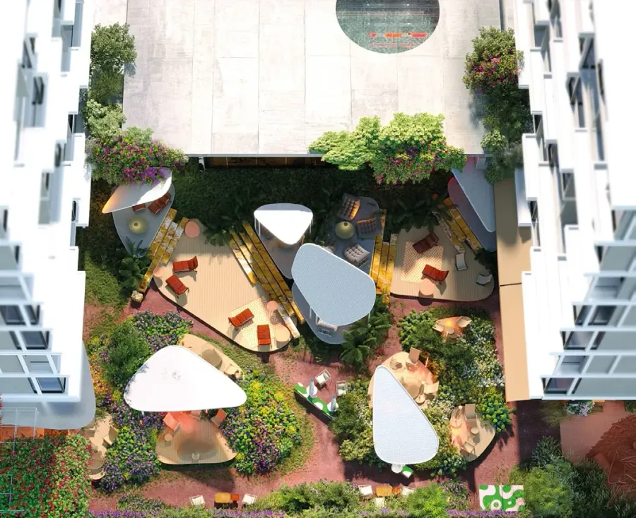 Terrace Garden at Vibe.