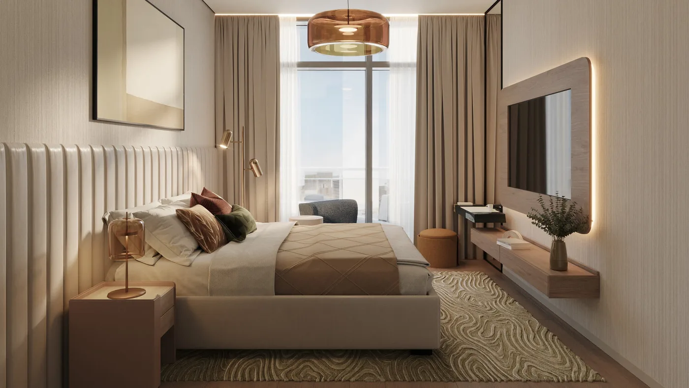 Interior render at DoubleTree by Hilton.