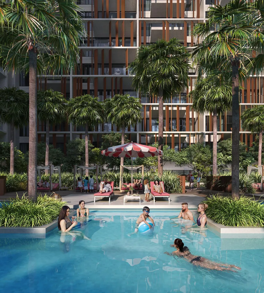 Adult & Kids Swimming Pools at Park Five.