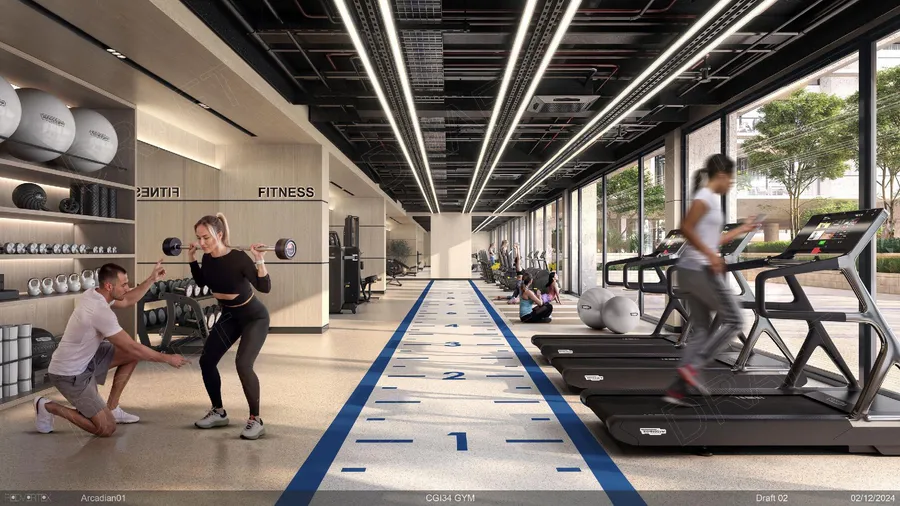Gym at Park Five.