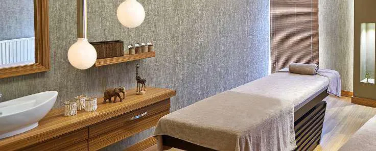 Infrared Saunas at The Alba Residences by Omniyat.