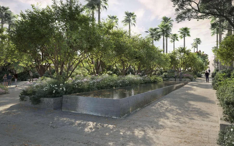 Outdoor Terraces at The Alba Residences by Omniyat.