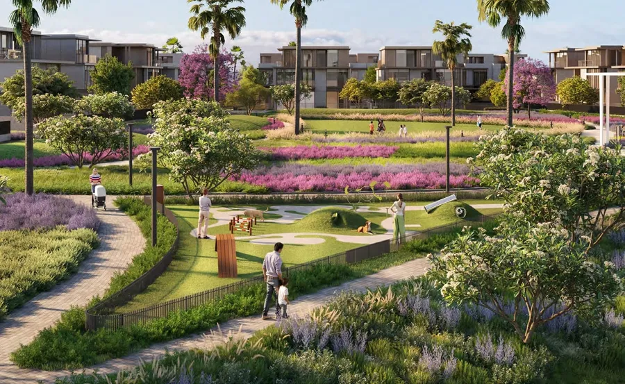 Dog Park at Nad Al Sheba Gardens Phase 9.