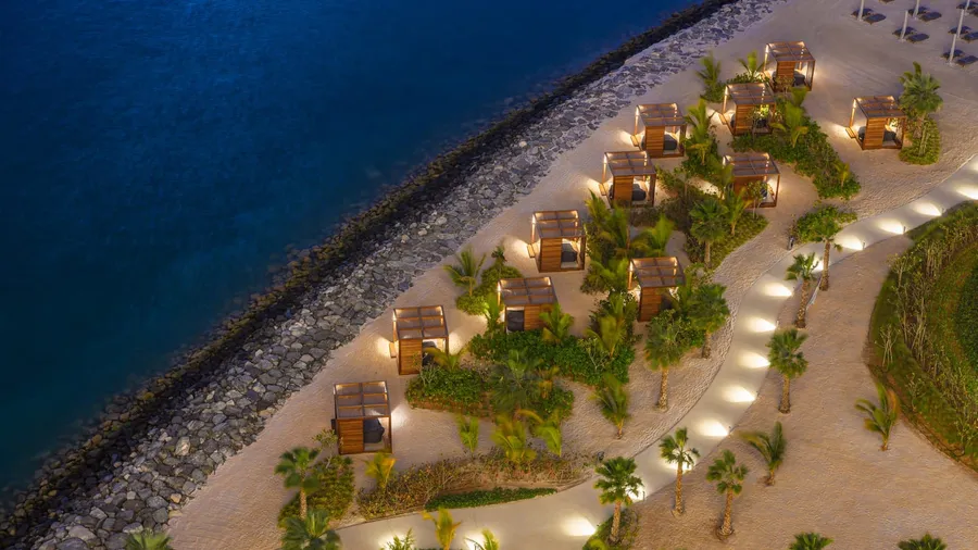 Beach Club At One At Palm Jumeirah at Vela Dorchester Collection.
