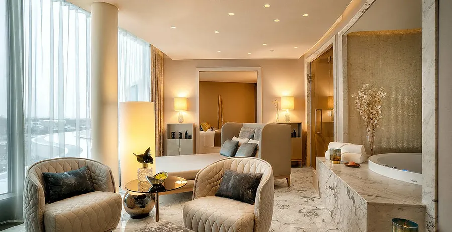 Private Spa Suite And Salon at Vela Dorchester Collection.