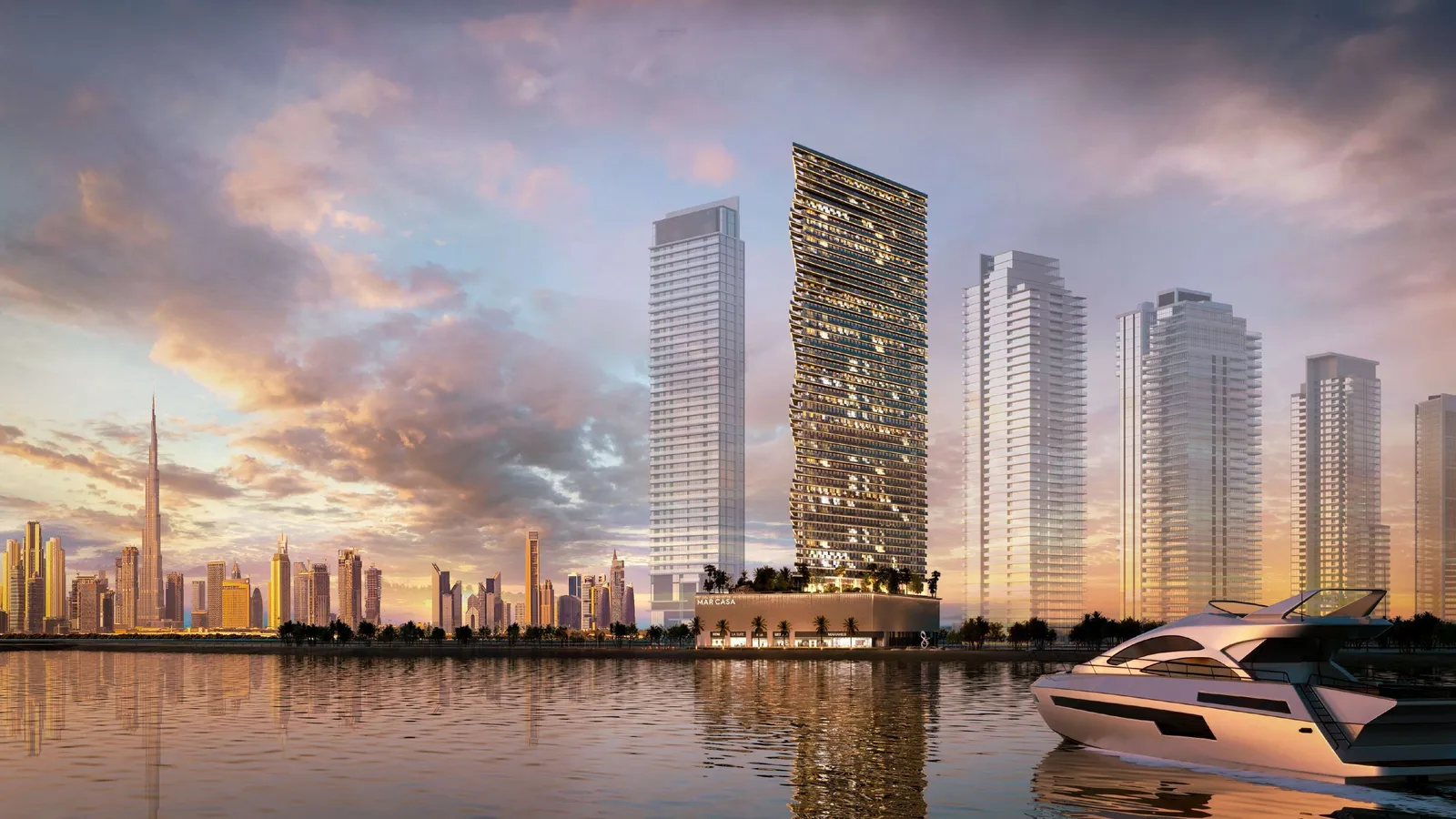 Mar Casa, Dubai Maritime City · render 1
