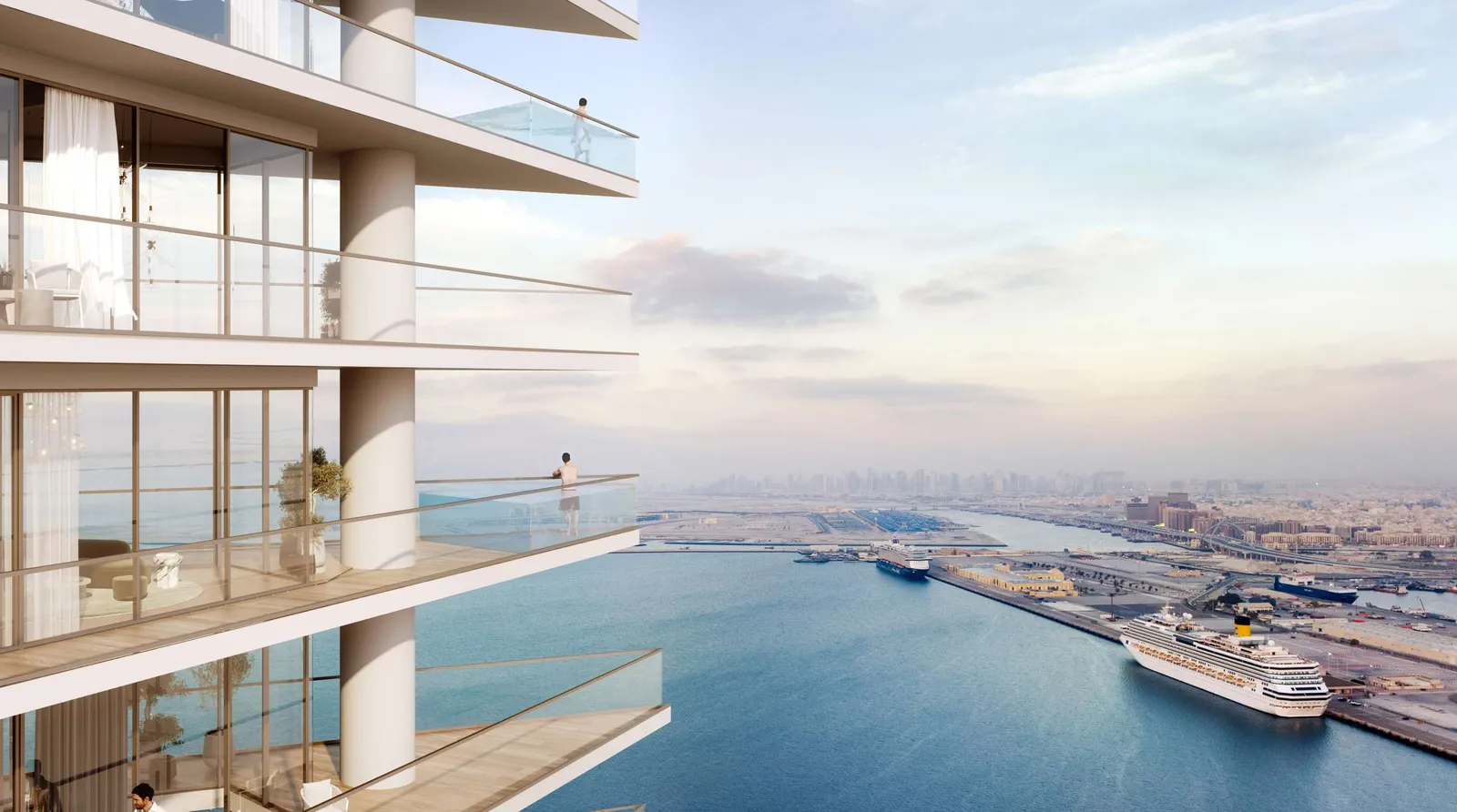 Mar Casa, Dubai Maritime City · render 3