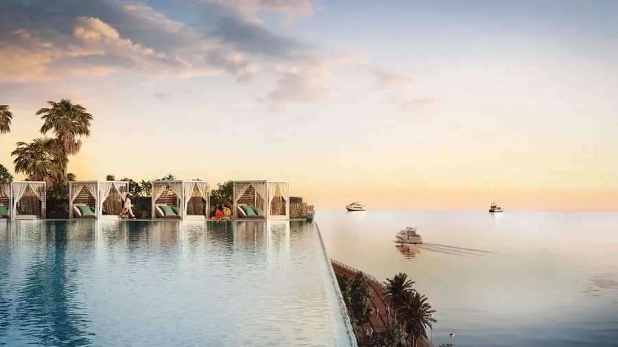 The Sand Infinity Pool at Mar Casa.