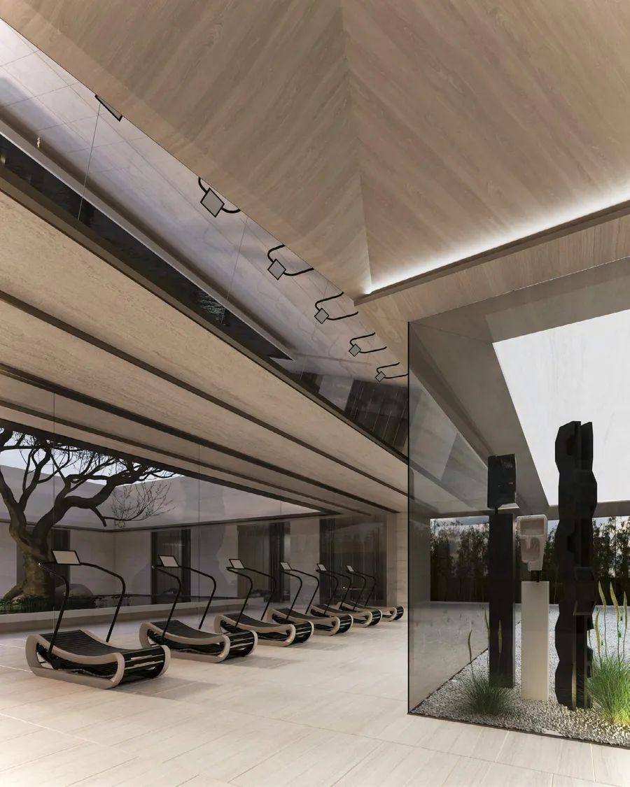 Indoor Invigorate Space Gym at Keturah Reserve.