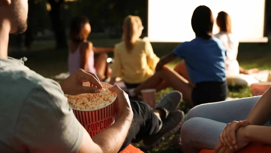 Open-Air Cinema at Cove Grand.