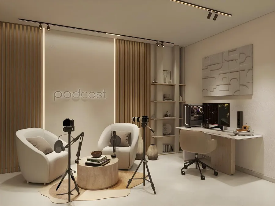 Podcast Room at Berkeley Square.