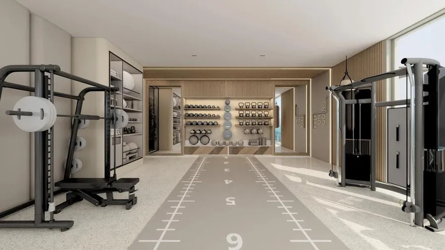 Indoor Gym at Berkeley Square.