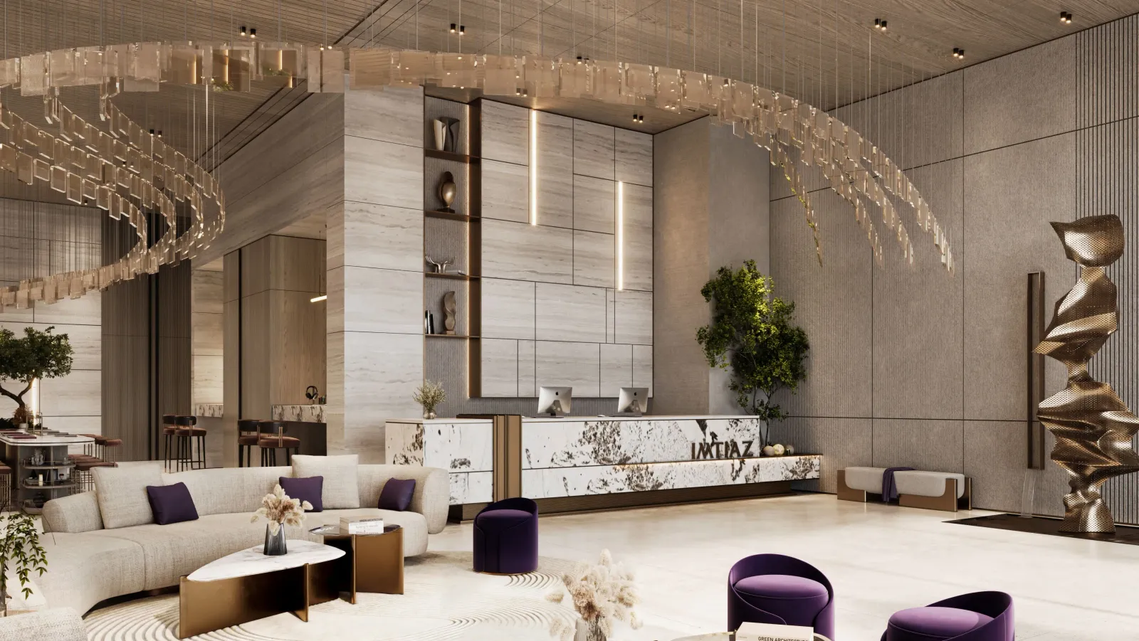 Le Blanc, Dubai Land Residence Complex · render 4