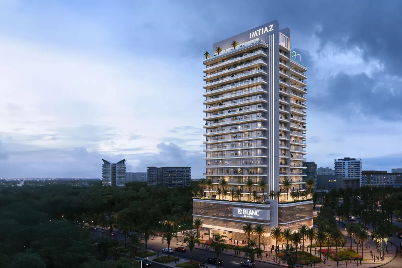 Le Blanc, Dubai Land Residence Complex · render 6