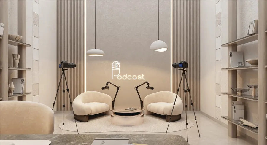 Podcast Room at The Boulevard.