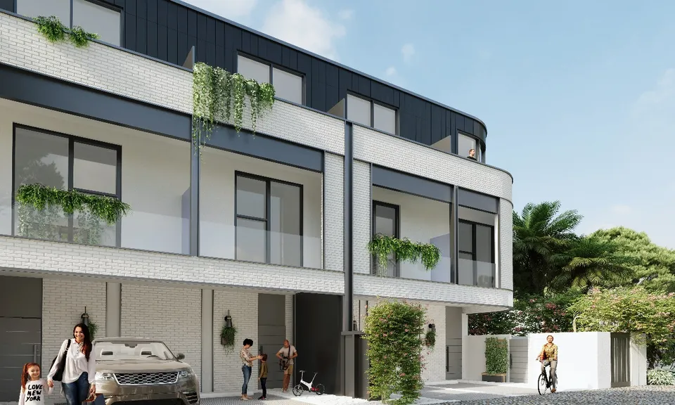 Taormina Village, Dubai Land Residence Complex (DLRC) · render 5