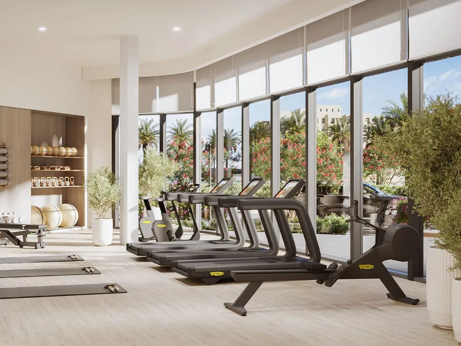 Gym at The Baltimore.