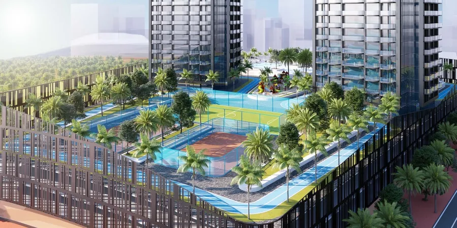Sports Zone at Ananda Residences.