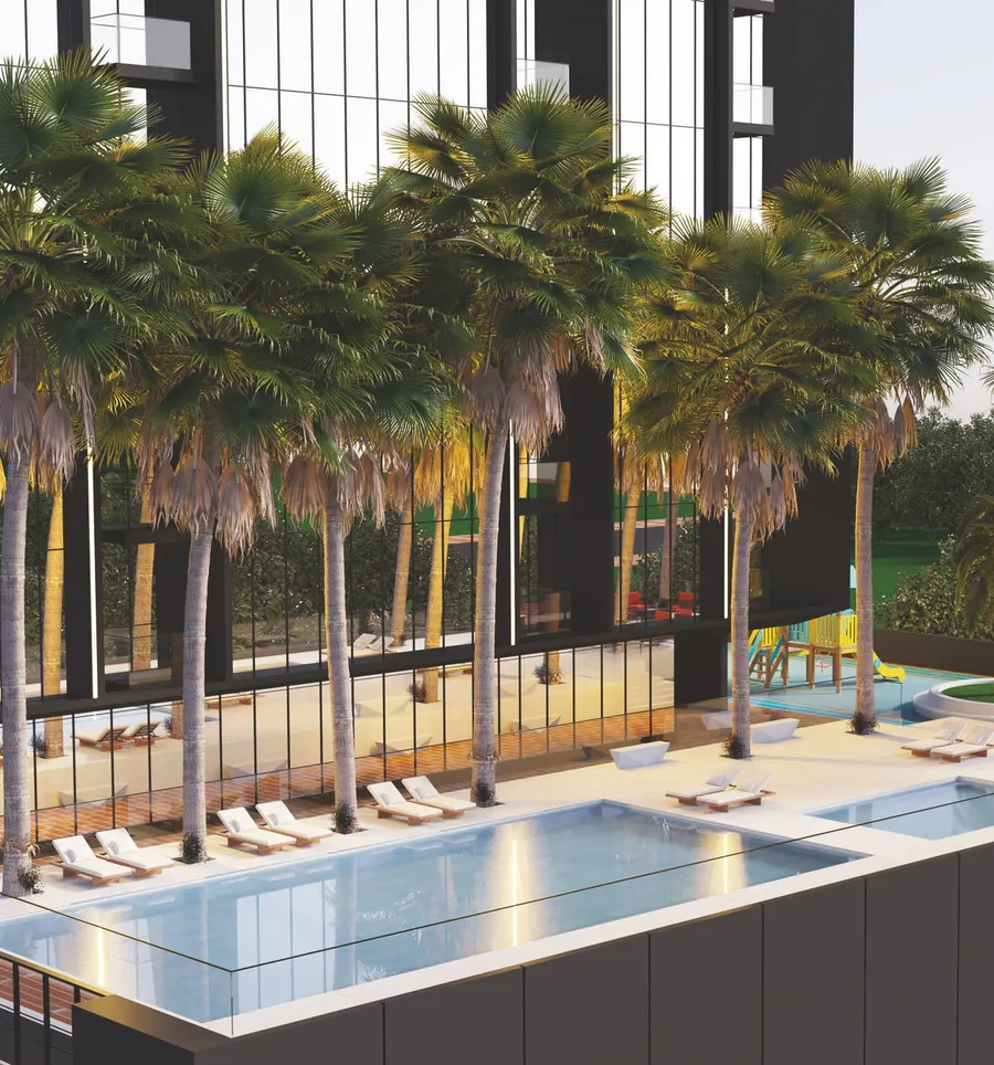 Swimming Pool at Altai Tower.