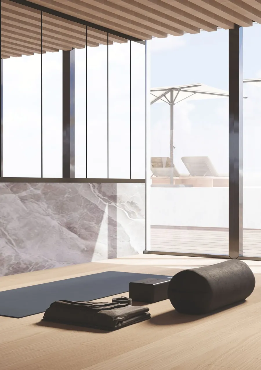 Gym at Altai Tower.