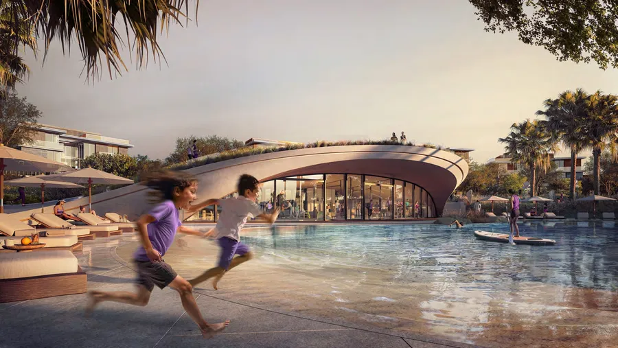 Swimming Pool at Athlon by Aldar.
