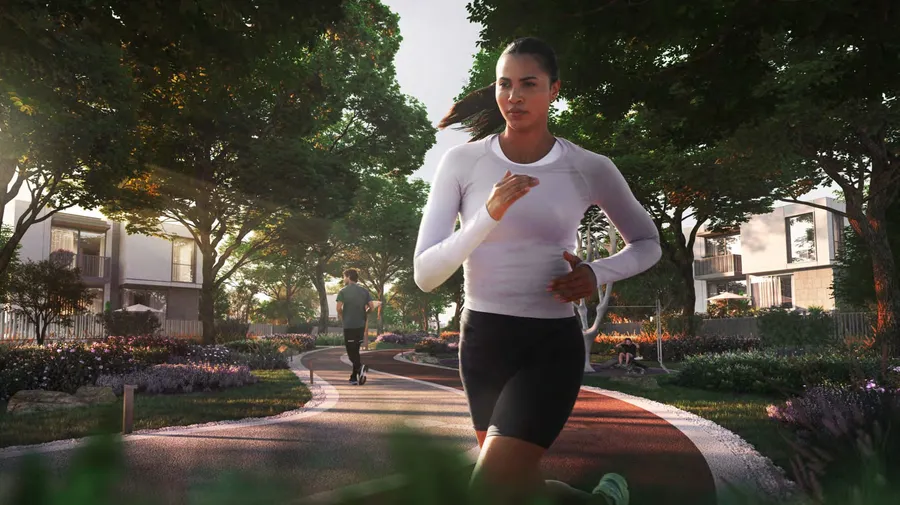 Jogging Track at Athlon by Aldar.