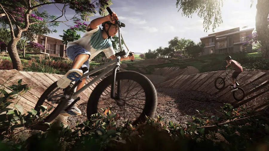 Pump Track at Athlon by Aldar.