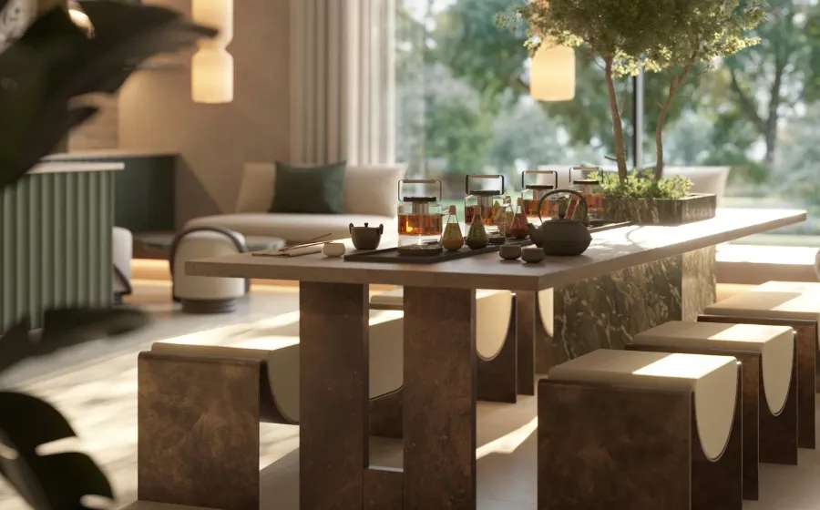 Brewing Lounge at The Wilds Residences.