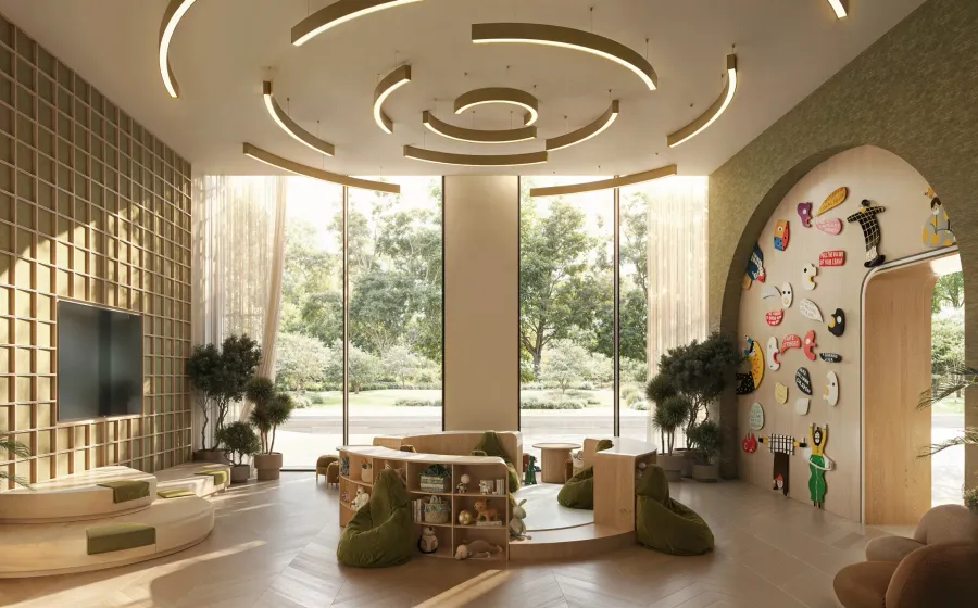 Kids & Teens Lounge at The Wilds Residences.