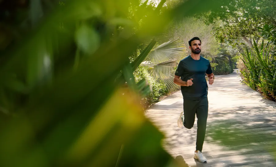 Jogging Track at The Wilds Residences.