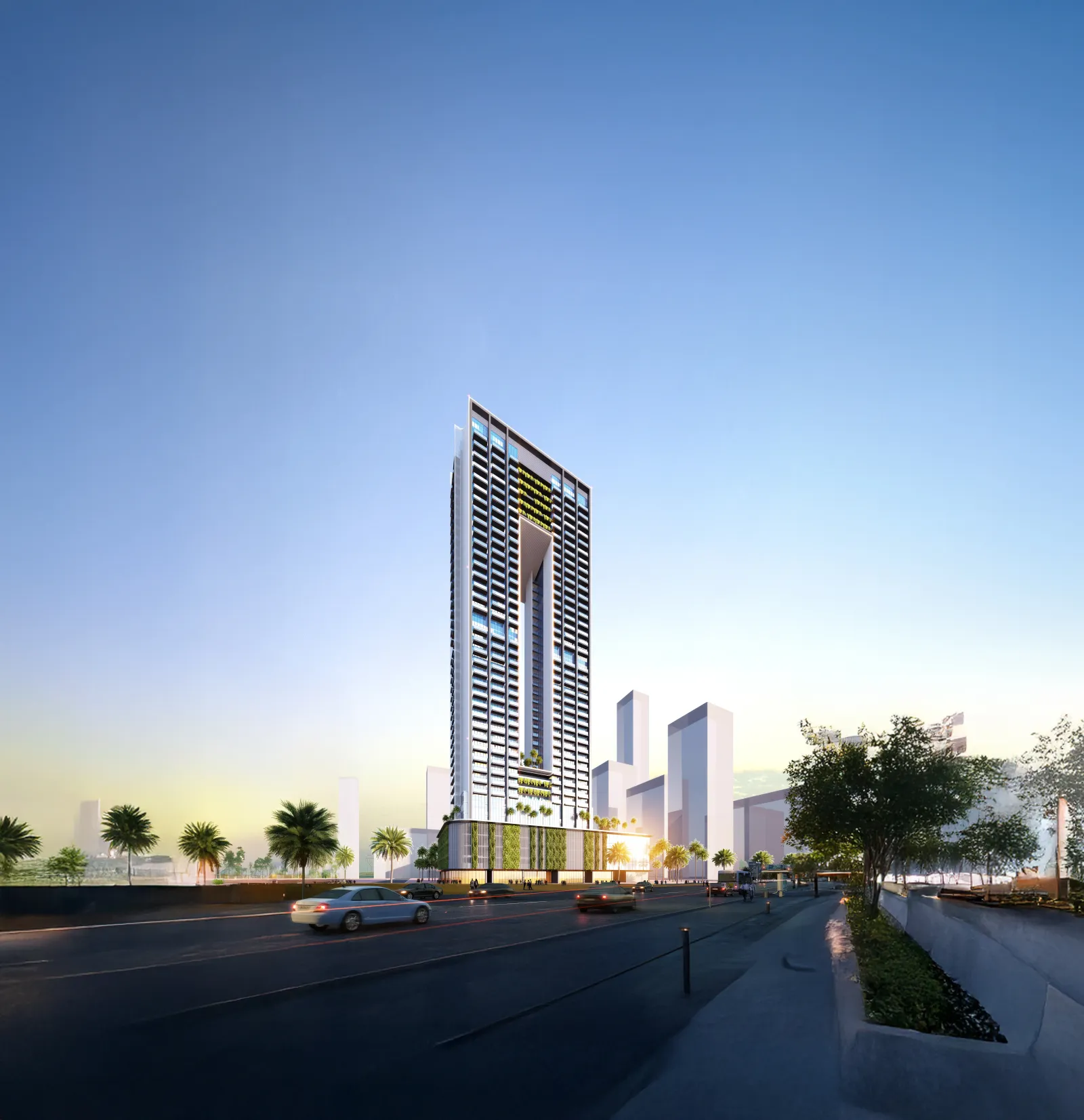 SkyGate Tower, JVT (Jumeirah Village Triangle) · render 1