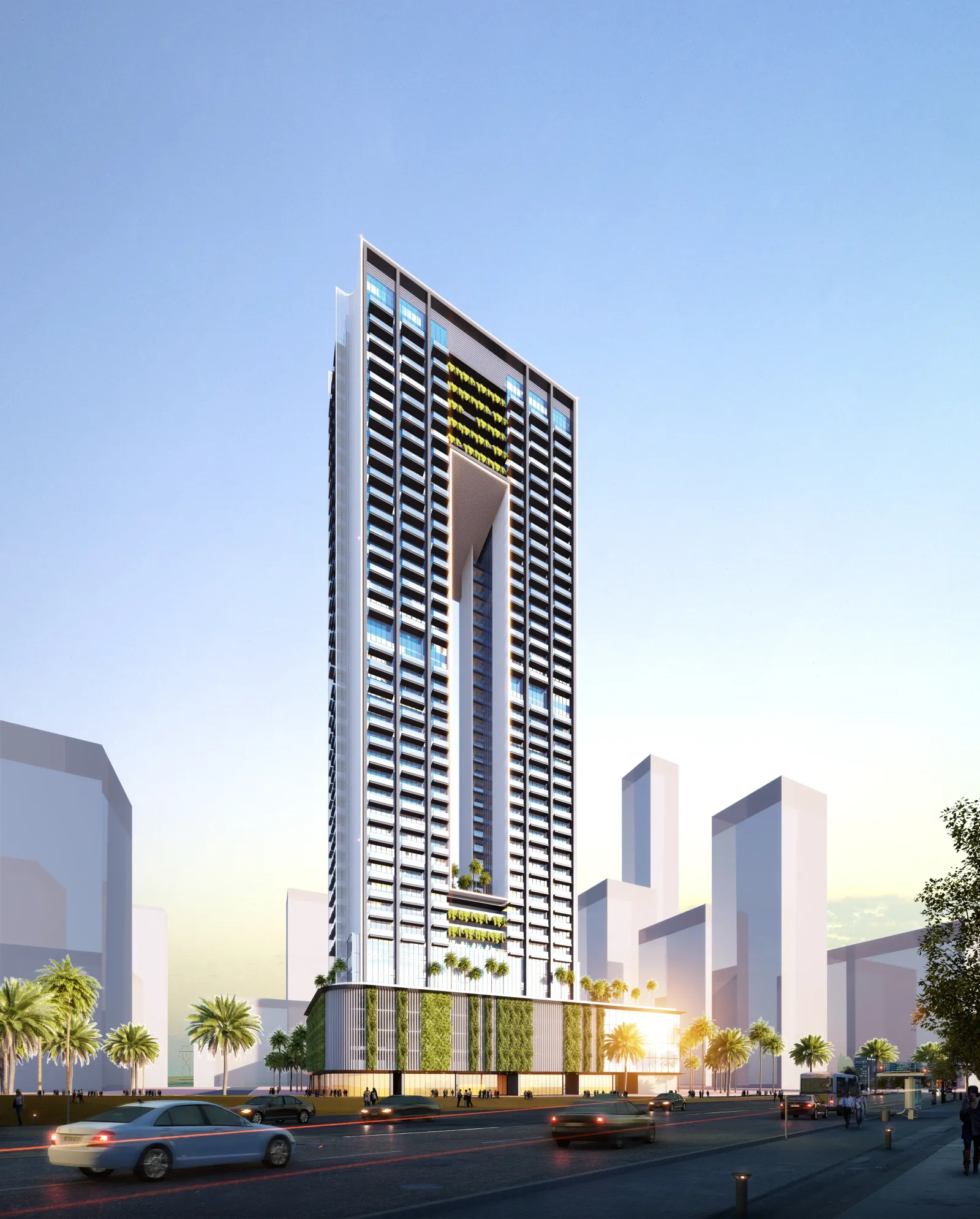 SkyGate Tower, JVT (Jumeirah Village Triangle) · render 3