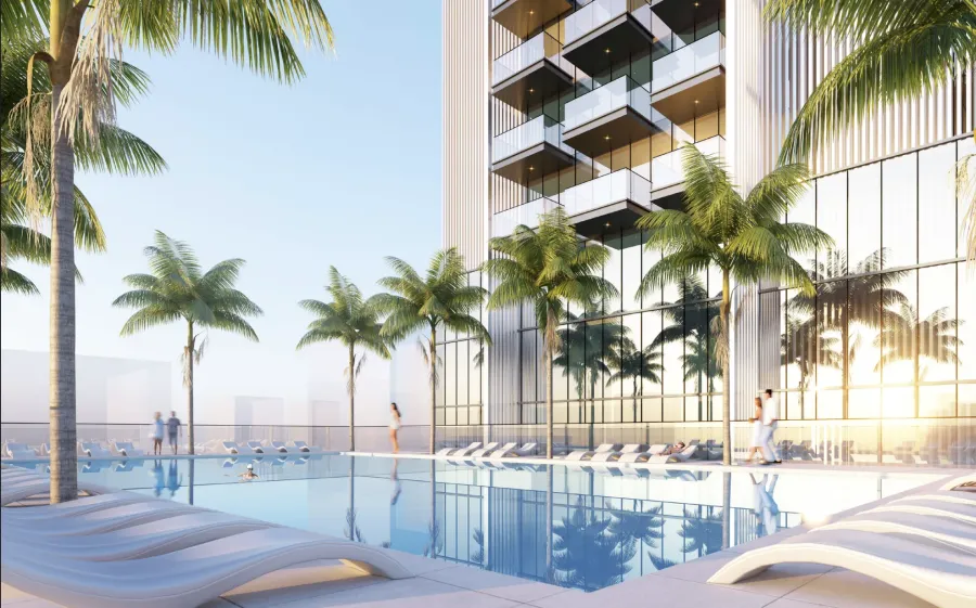Swimming Pool at SkyGate Tower.