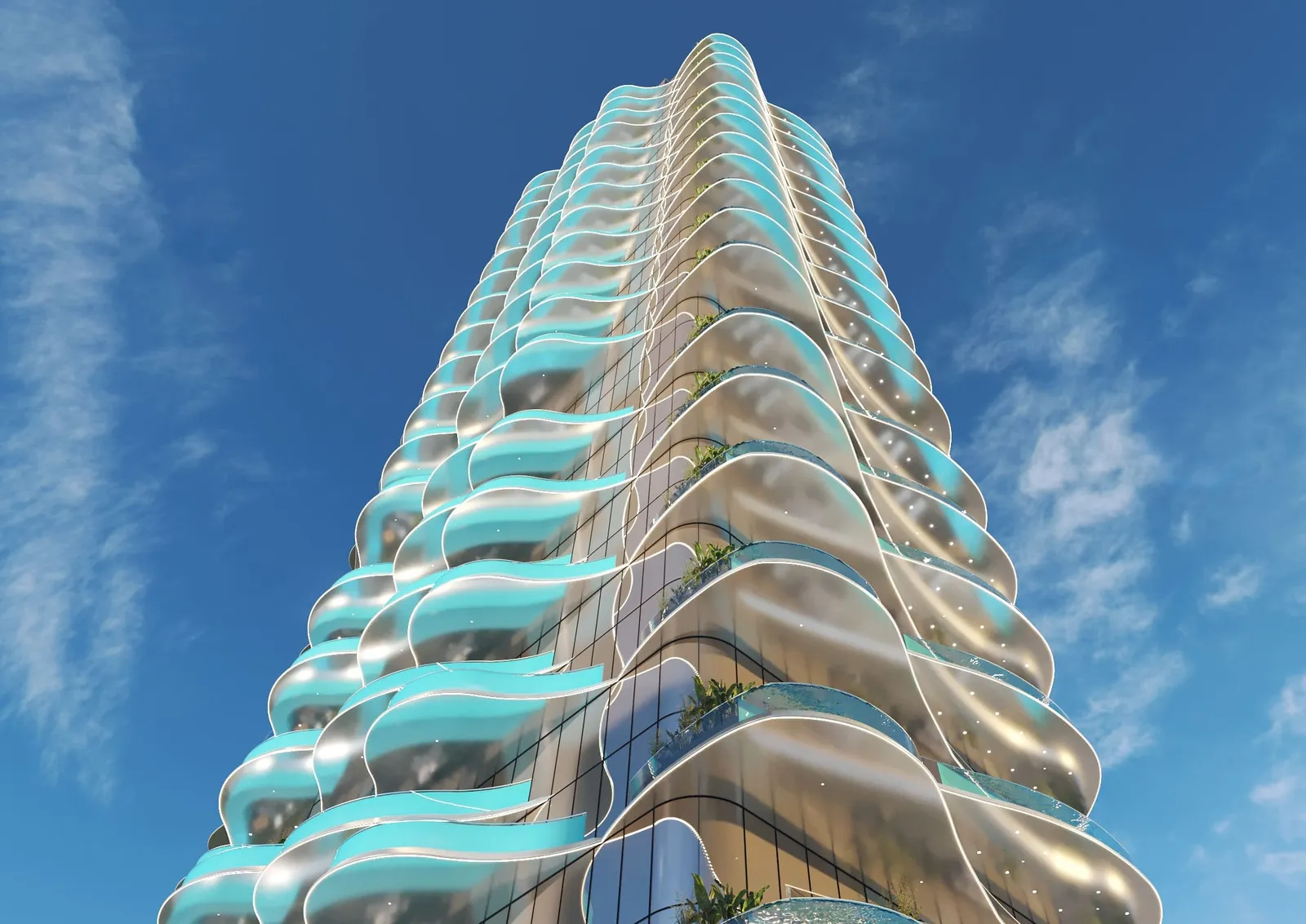 Volga Tower, Jumeirah Village Triangle (JVT) · render 1