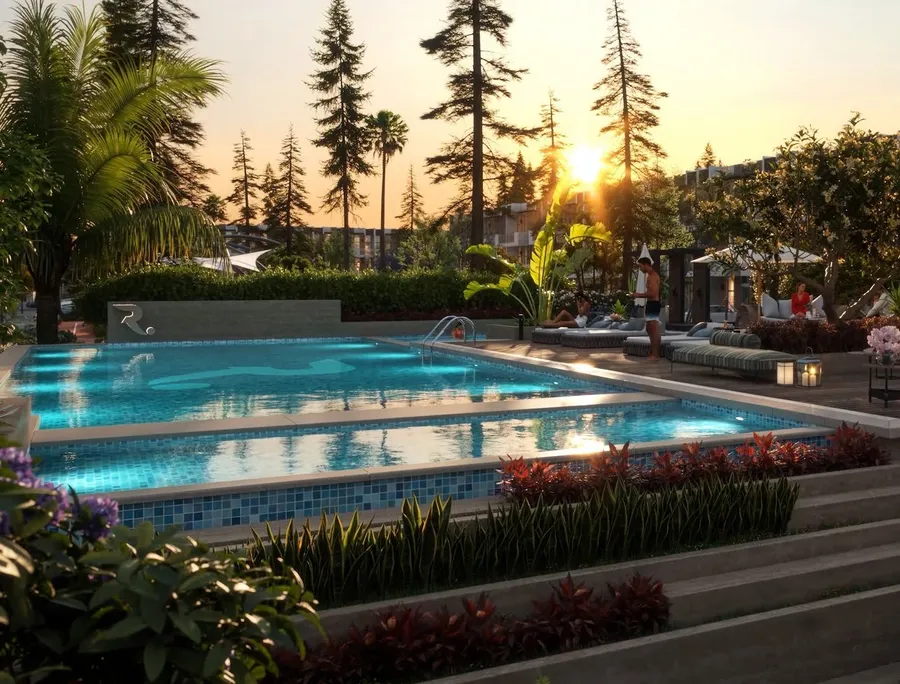 Large Swimming Pool  at Reportage Hills.