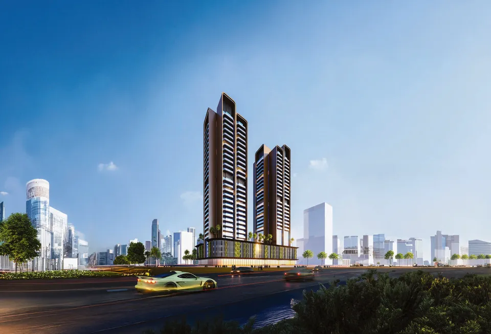 Guzel Towers, Jumeirah Village Triangle (JVT) · render 3