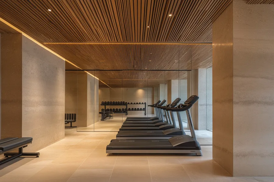 Gym & Health Club at Guzel Towers.