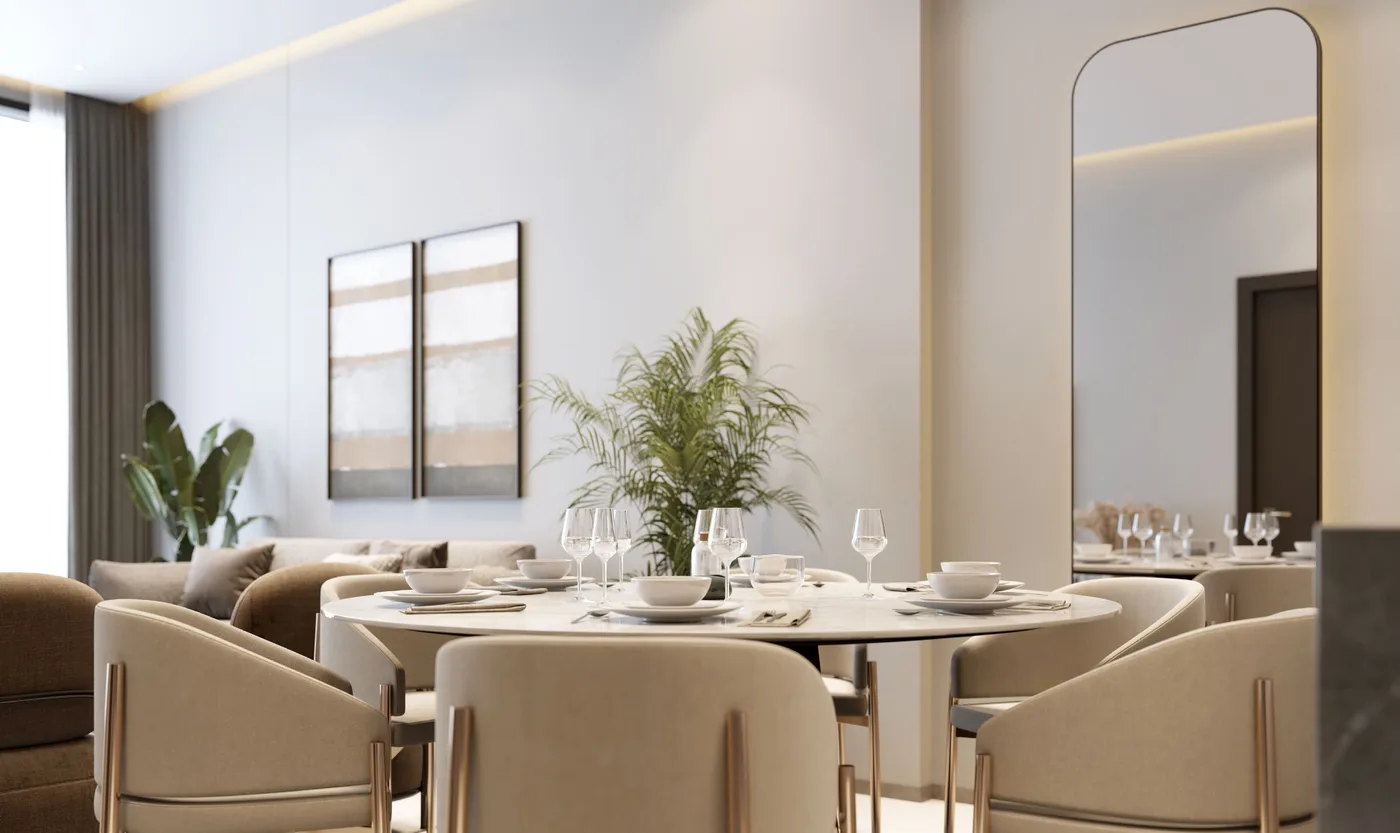 Interior render at Elbrus.