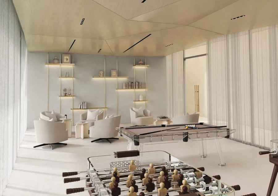 Billiard Table at Coastal Haven.