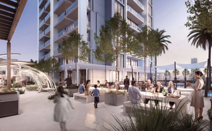 Bbq Area & Outdoor Dining at The F1FTH Tower.