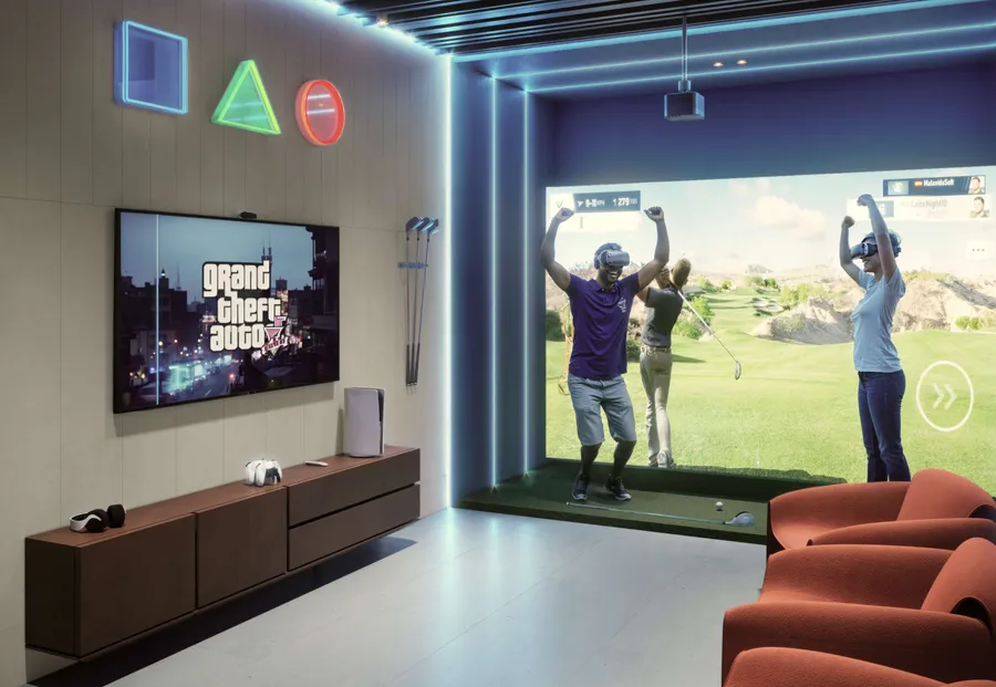 Game Room at The F1FTH Tower.