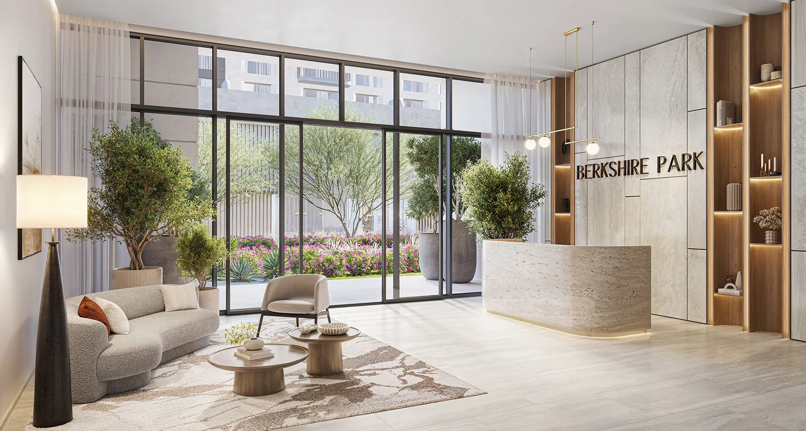 Berkshire Park, Town Square · render 4