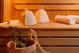 Sauna at W1NNER Tower.