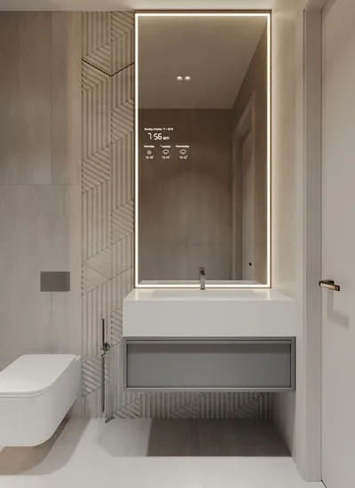 Interior render at W1NNER Tower.