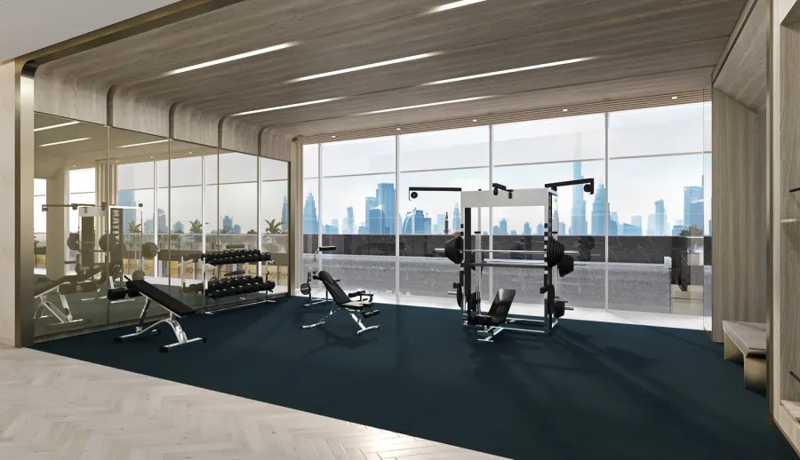 Fully Equipped Gym at Riviera 60.