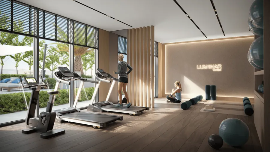 Gym at LUM1NAR.