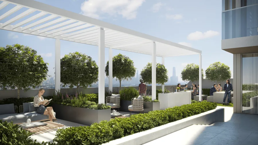 Outdoor Lounge at LUM1NAR.